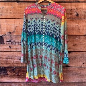 100% Cotton Multi-Colored Top